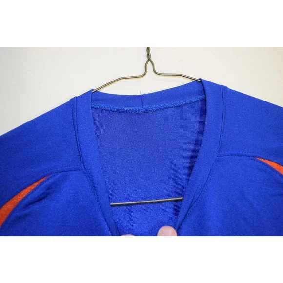 Macalester College Scots Shirt Mens S NCAA UA TEAM ISSUED Baseball Jersey Blue - Picture 2 of 16